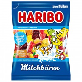 Haribo fruit gum milk bears 175g