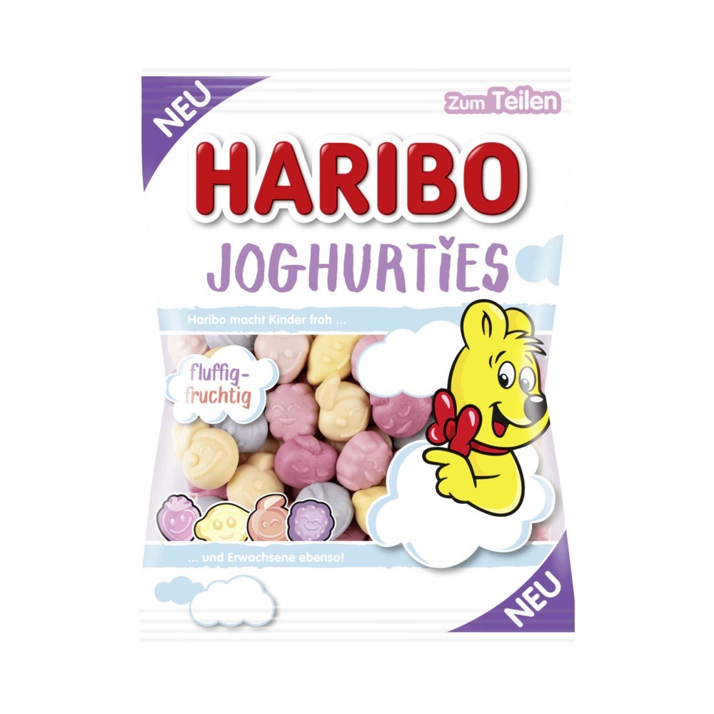 Haribo fruit gum yogurties 175g