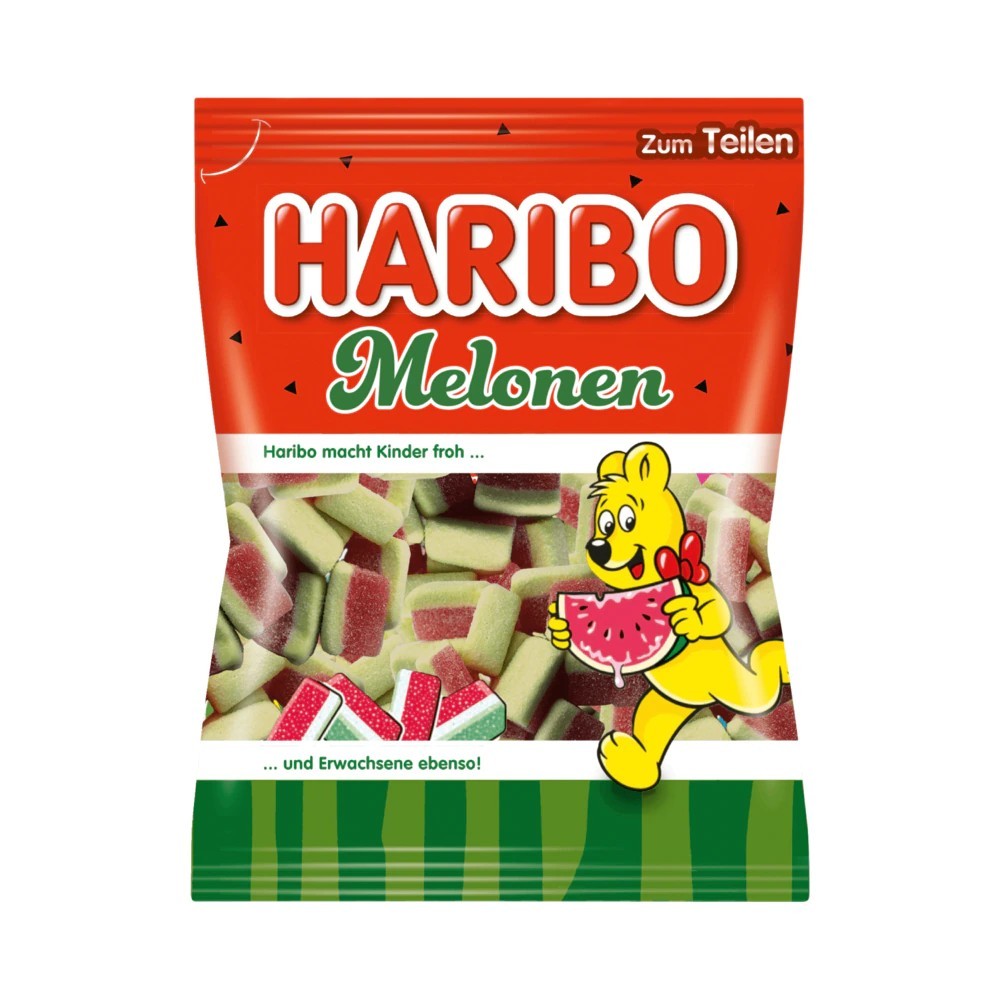 Haribo fruit gums melons 175g