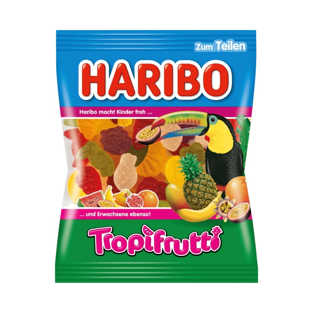Haribo fruit gums Tropifrutti 200g