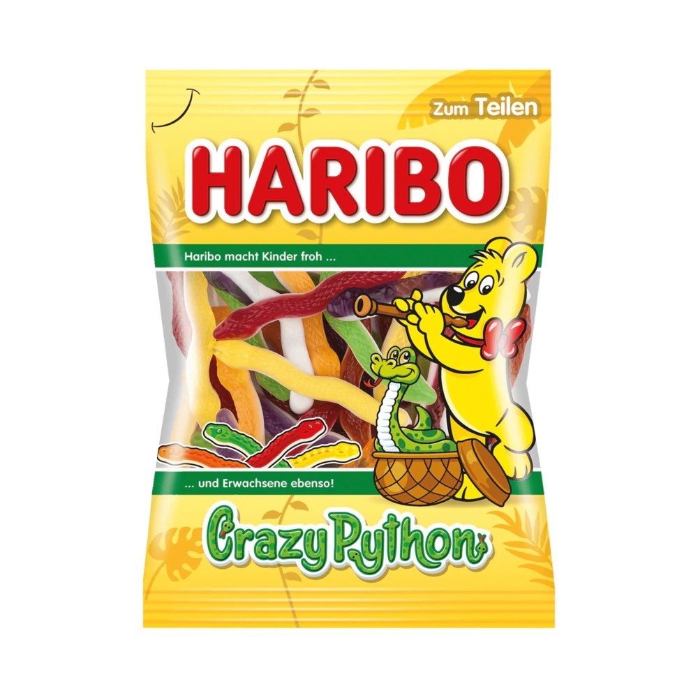 Haribo fruit gum Crazy Python 175g