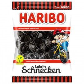 Haribo liquorice snails 200g