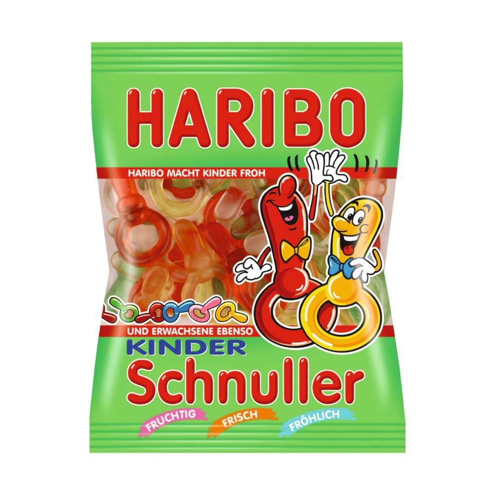 Haribo fruit gum children's pacifier 200g