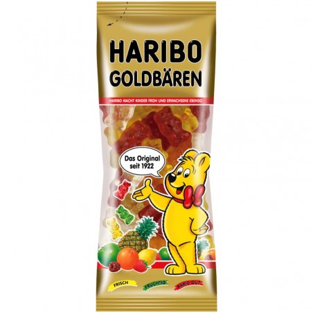 Haribo fruit gum gold bears 75g