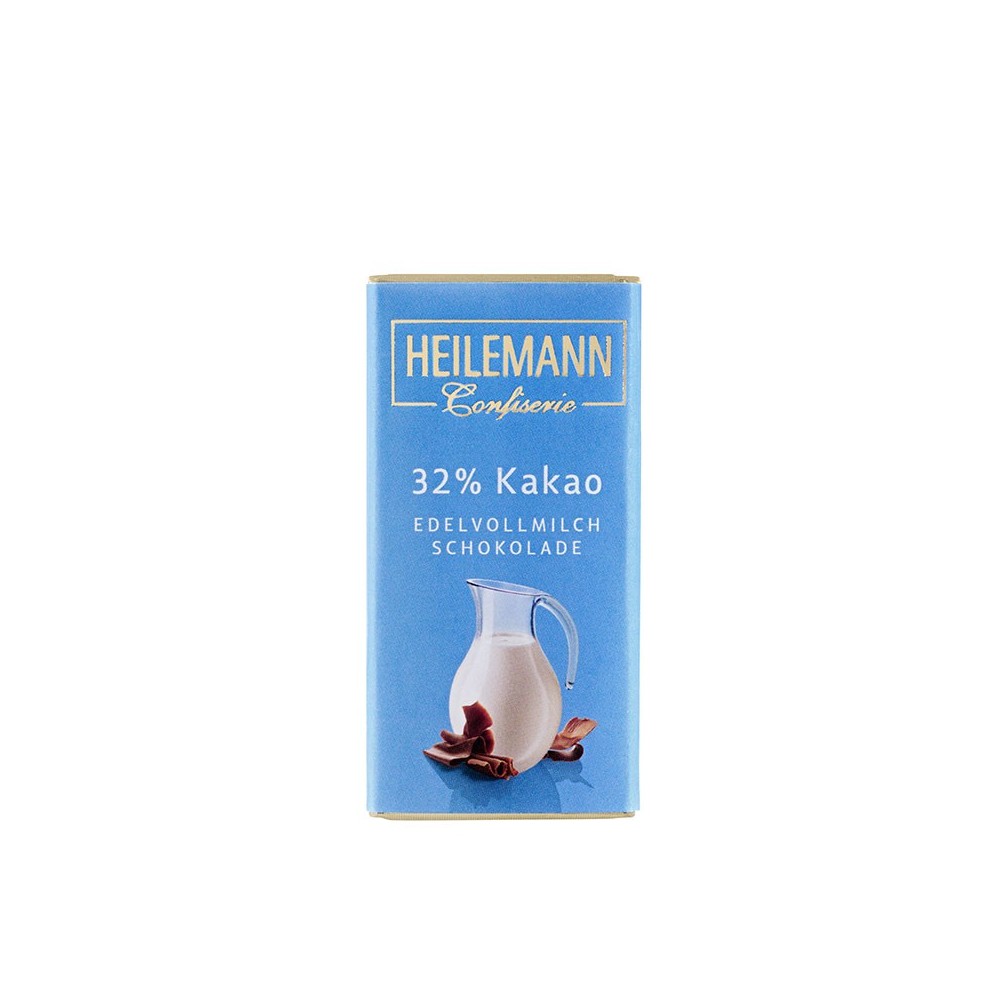 Heilemann 32% cocoa Premium milk chocolate, 37 g