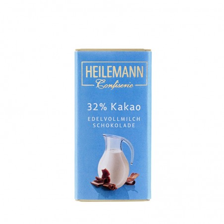 Heilemann 32% cocoa Premium milk chocolate, 37 g