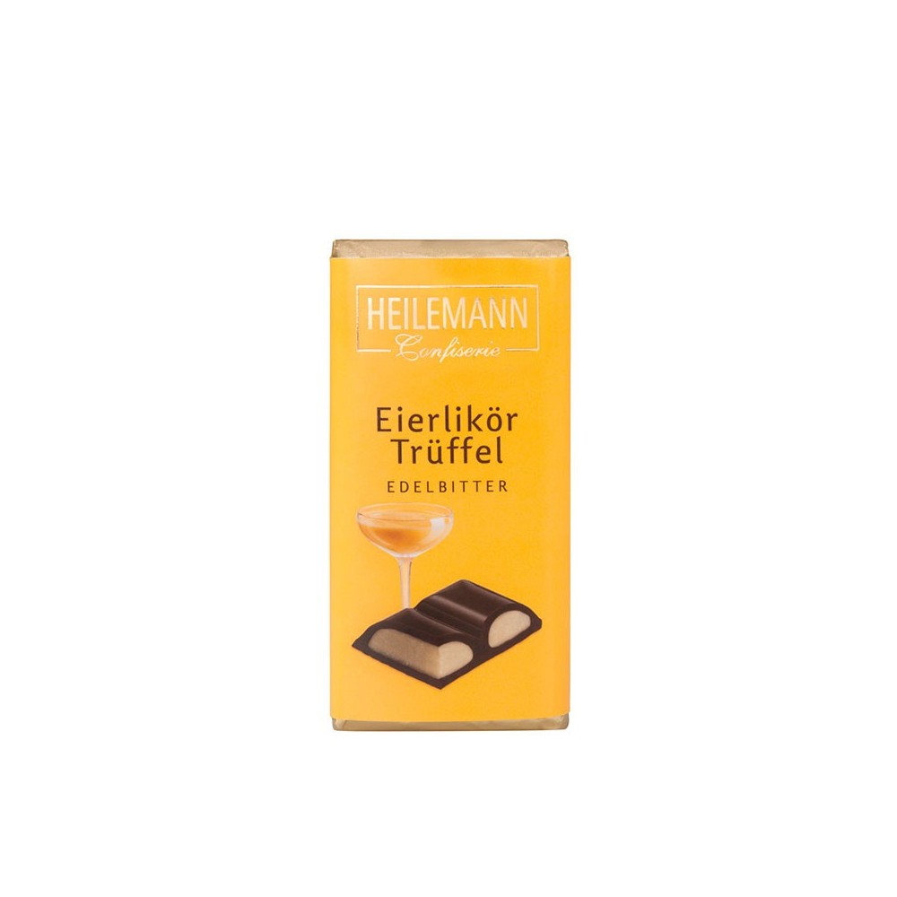 Heilemann egg liqueur truffle in dark chocolate, 45 g
