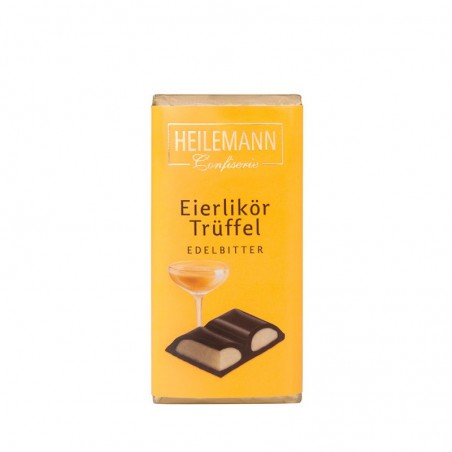 Heilemann egg liqueur truffle in dark chocolate, 45 g