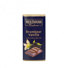 Heilemann blackberry vanilla in fine milk chocolate, 45 g