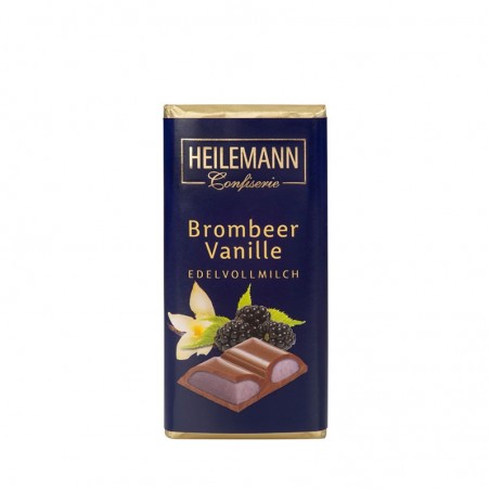 Heilemann blackberry vanilla in fine milk chocolate, 45 g