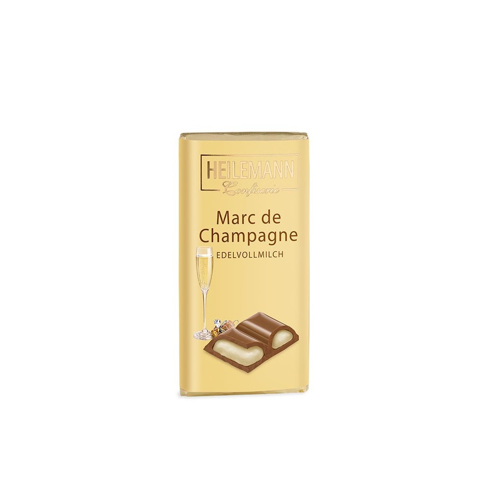 Heilemann Marc de Champagne Truffle in milk chocolate, 45 g