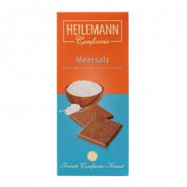 Heilemann sea salt fine whole milk chocolate, 80 g