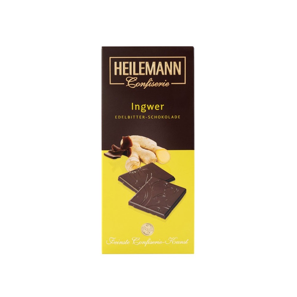 Heilemann Dark Chocolate Ginger, 80 g