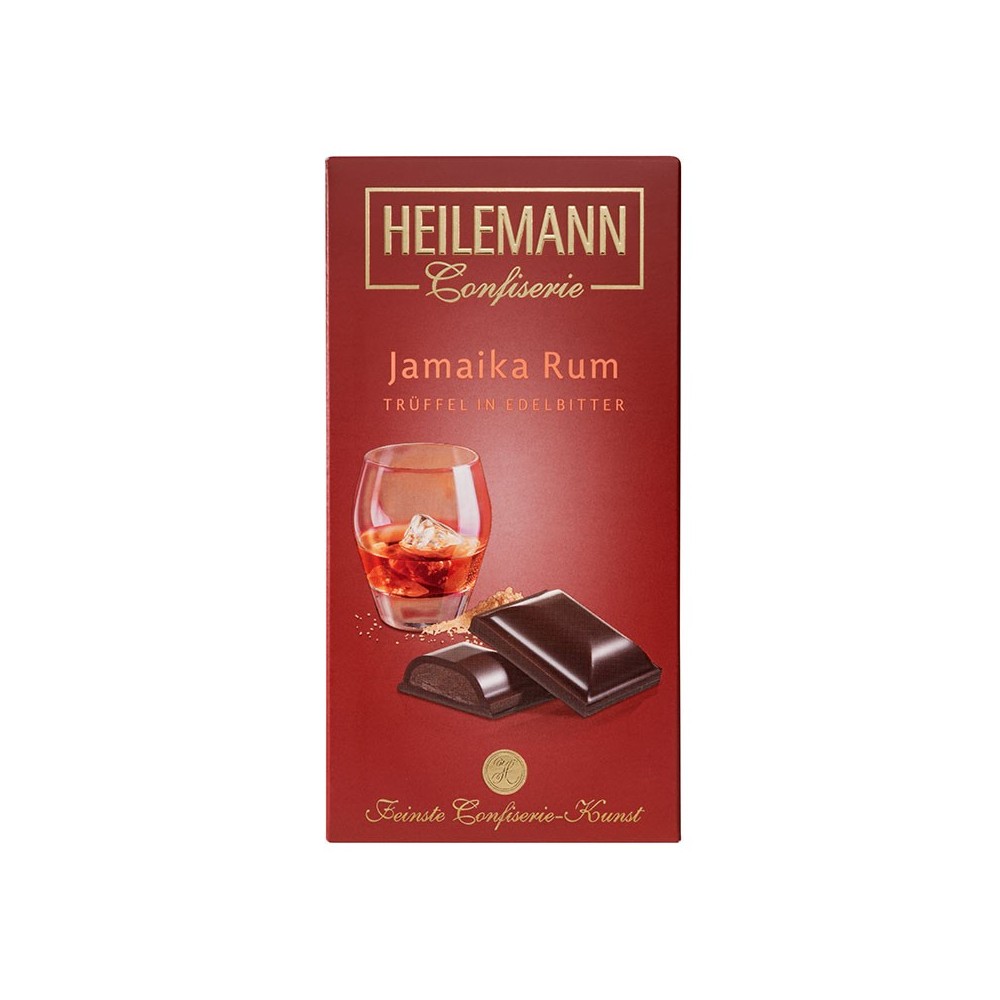 Heilemann Jamaica Rum Truffle in Dark Chocolate, 100 g