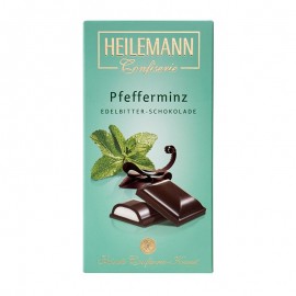 Heilemann peppermint in dark chocolate, 100 g