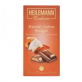 Heilemann Almond Cream Nougat in Milk Chocolate, 100 g