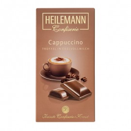 Heilemann cappuccino truffle in fine milk chocolate, 100 g