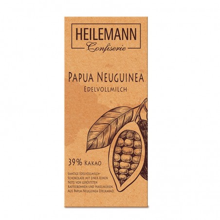 Heilemann Original Chocolate Papua New Guinea 39% whole milk, 80 g