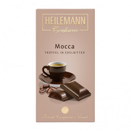Heilemann mocha truffle in dark chocolate, 100 g