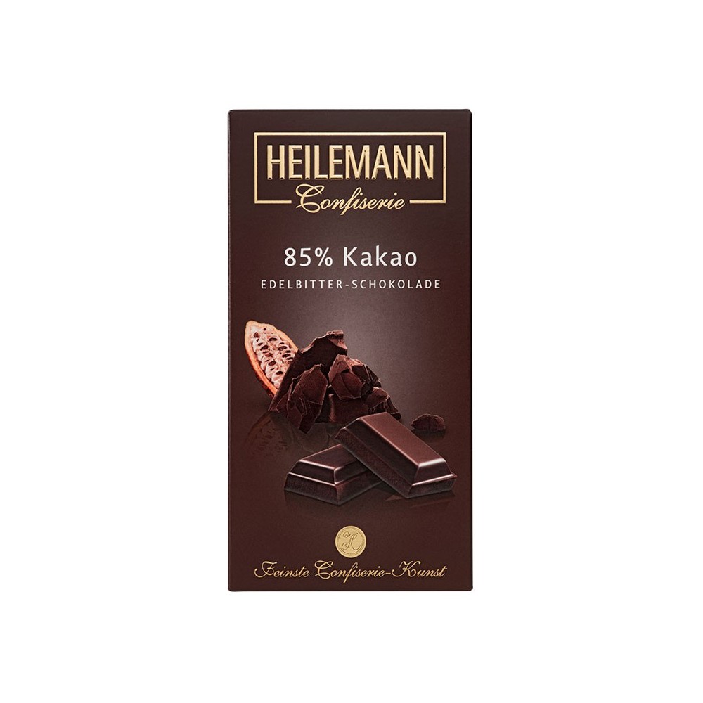 Heilemann 85% cocoa dark chocolate, 100 g