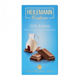 Heilemann 32% cocoa fine milk chocolate, 100 g