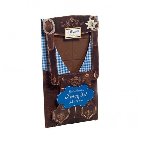 Heilemann chocolate bar leather pants, 80 g