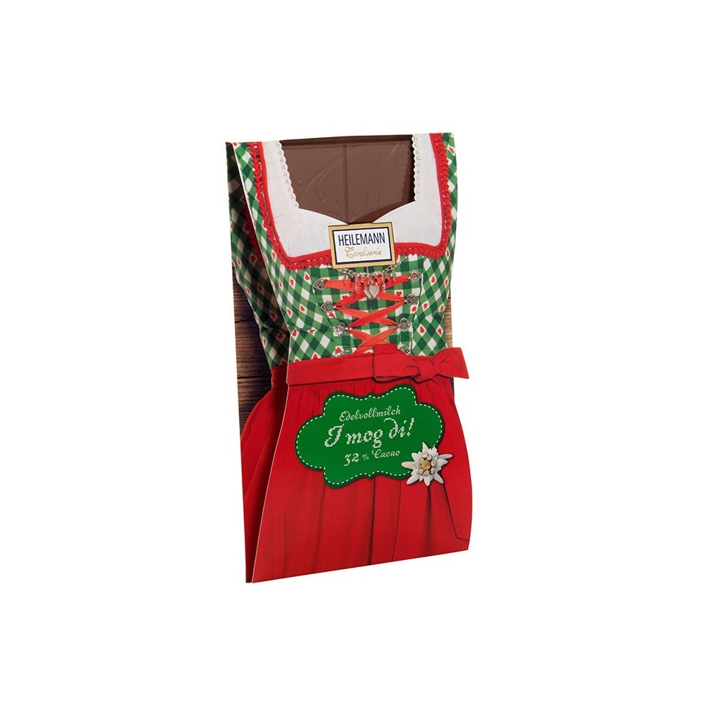 Heilemann bar chocolate dirndl, 80 g