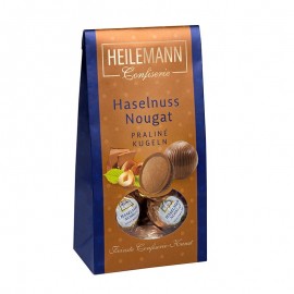 Heilemann hazelnut nougat praline balls, 90 g