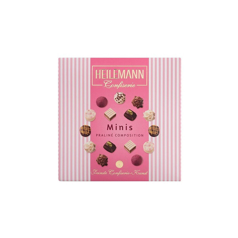 Heilemann mini pralines pink, 91 g