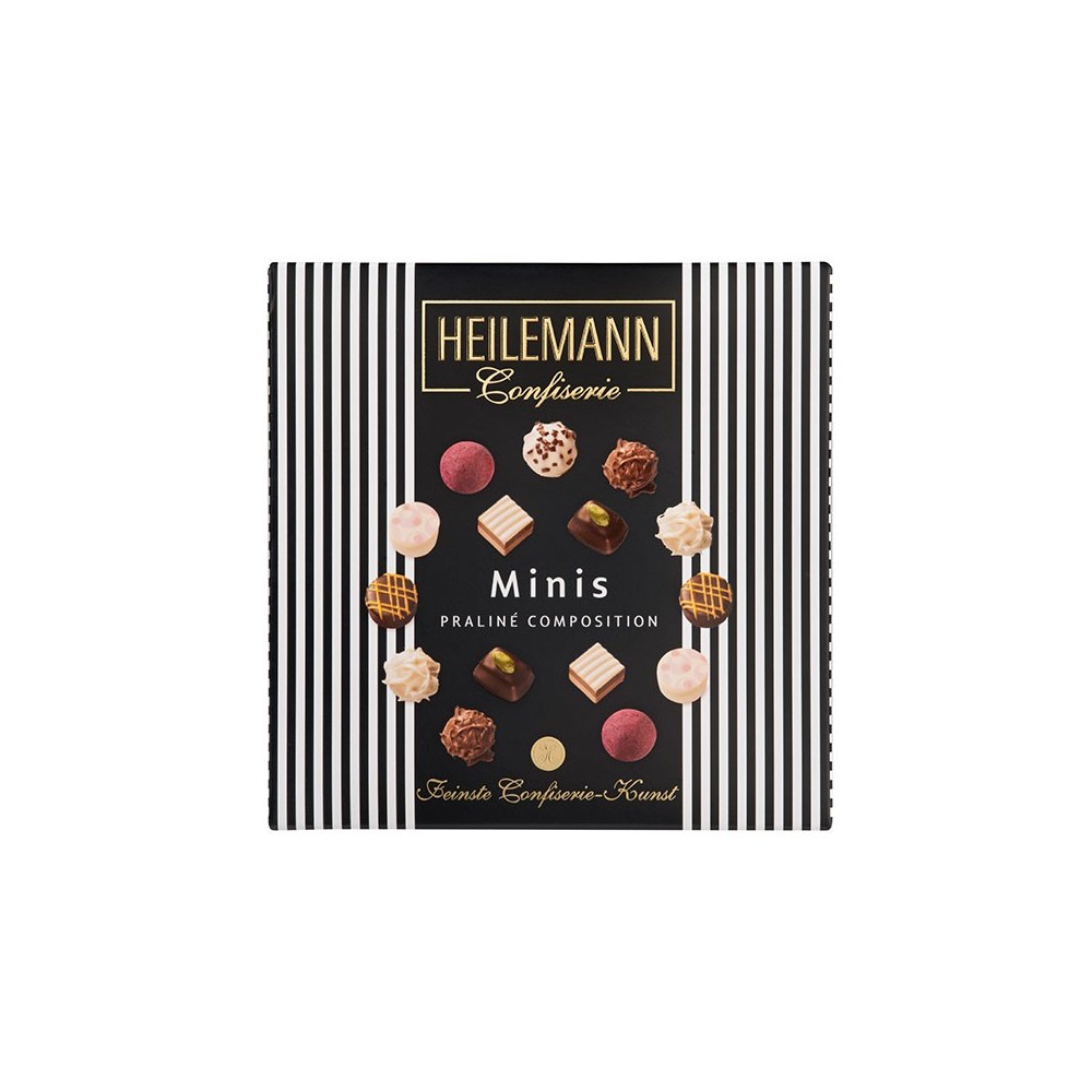 Heilemann mini pralines black, 91 g