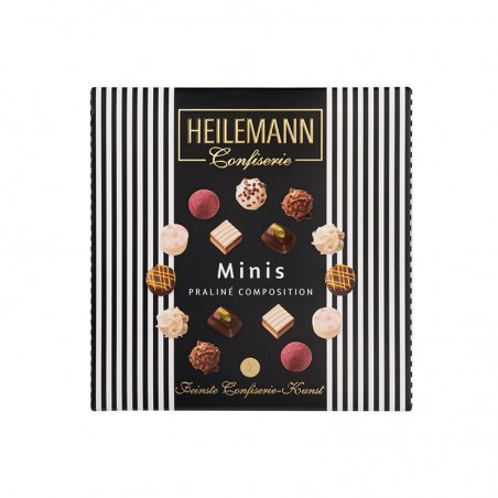 Heilemann mini pralines black, 91 g