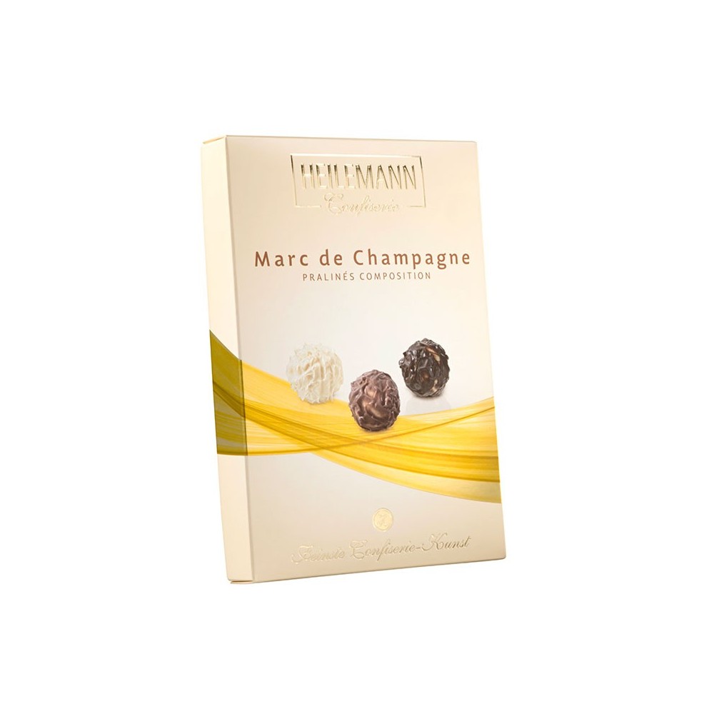 Heilemann Marc de Champagne Pralinés Composition, 130 g