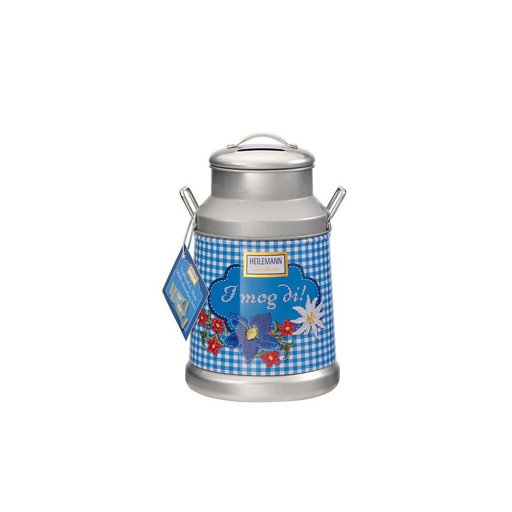 Heilemann milk jug filled with whole milk bits, 105 g