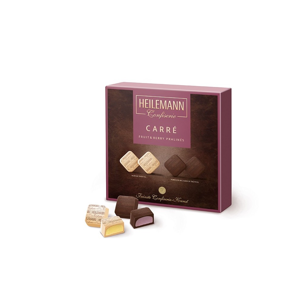 Heilemann Carré Fruit & Berry Pralines, 128 g