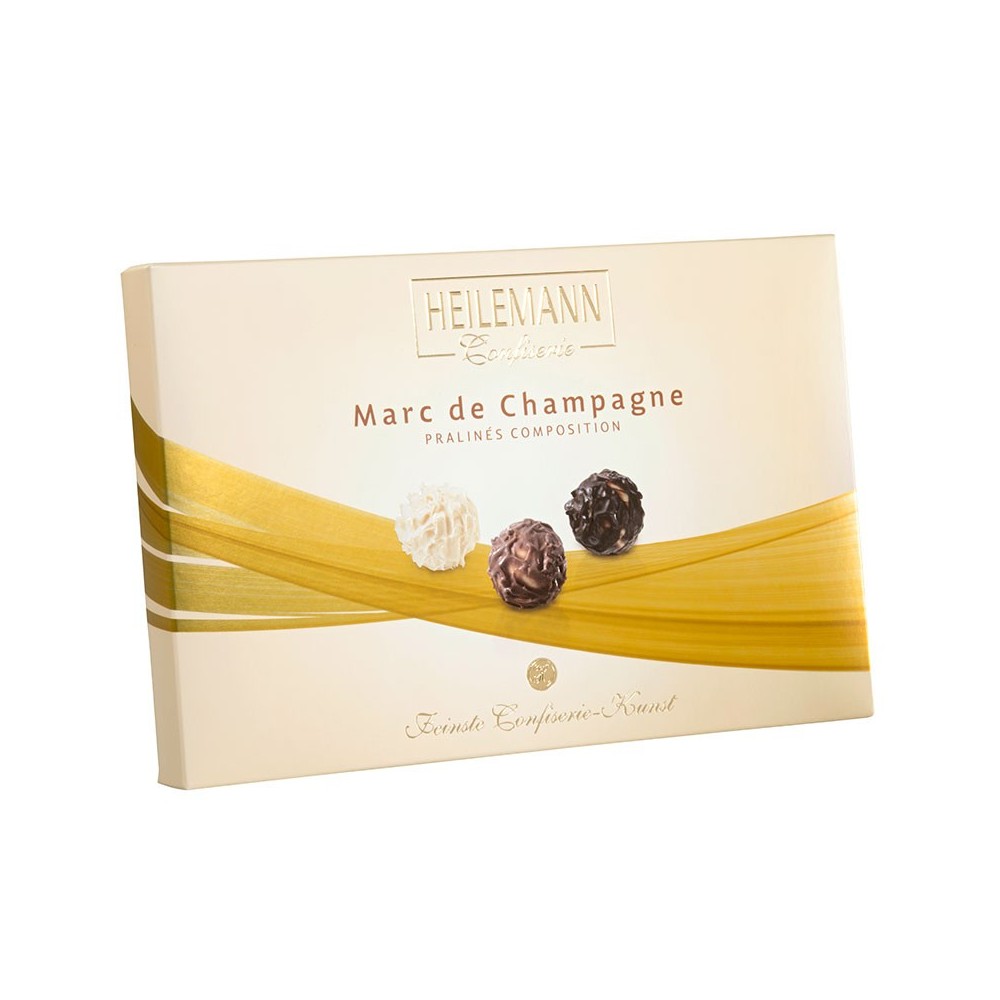 Heilemann Marc de Champagne Pralinés Composition, 210 g