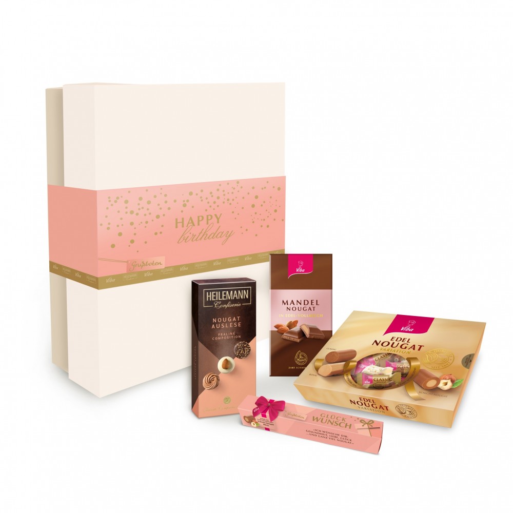 "Happy Birthday" gift box, 375 g