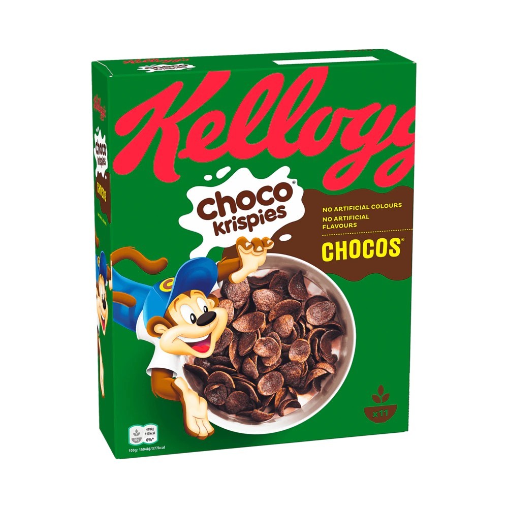 Kellogg's Choco Krispies Chocos Cereal 330g