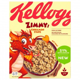 Kellogg's Zimmys cereals with cinnamon flavor and whole grain 330g