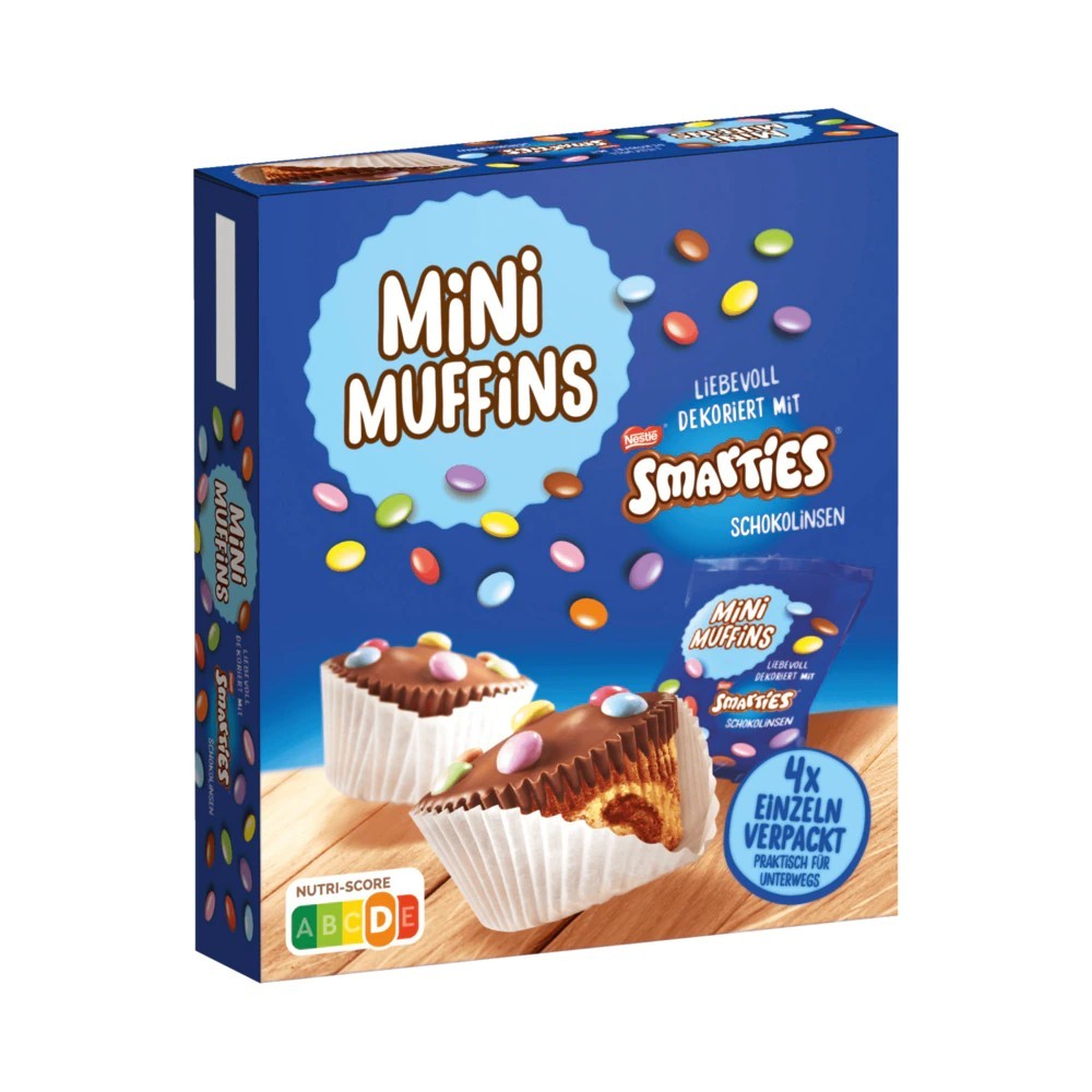 Nestlé Smarties Muffins 4x30g