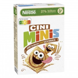 Nestlé Cini Minis cereals with cinnamon flavor and whole grain 375g