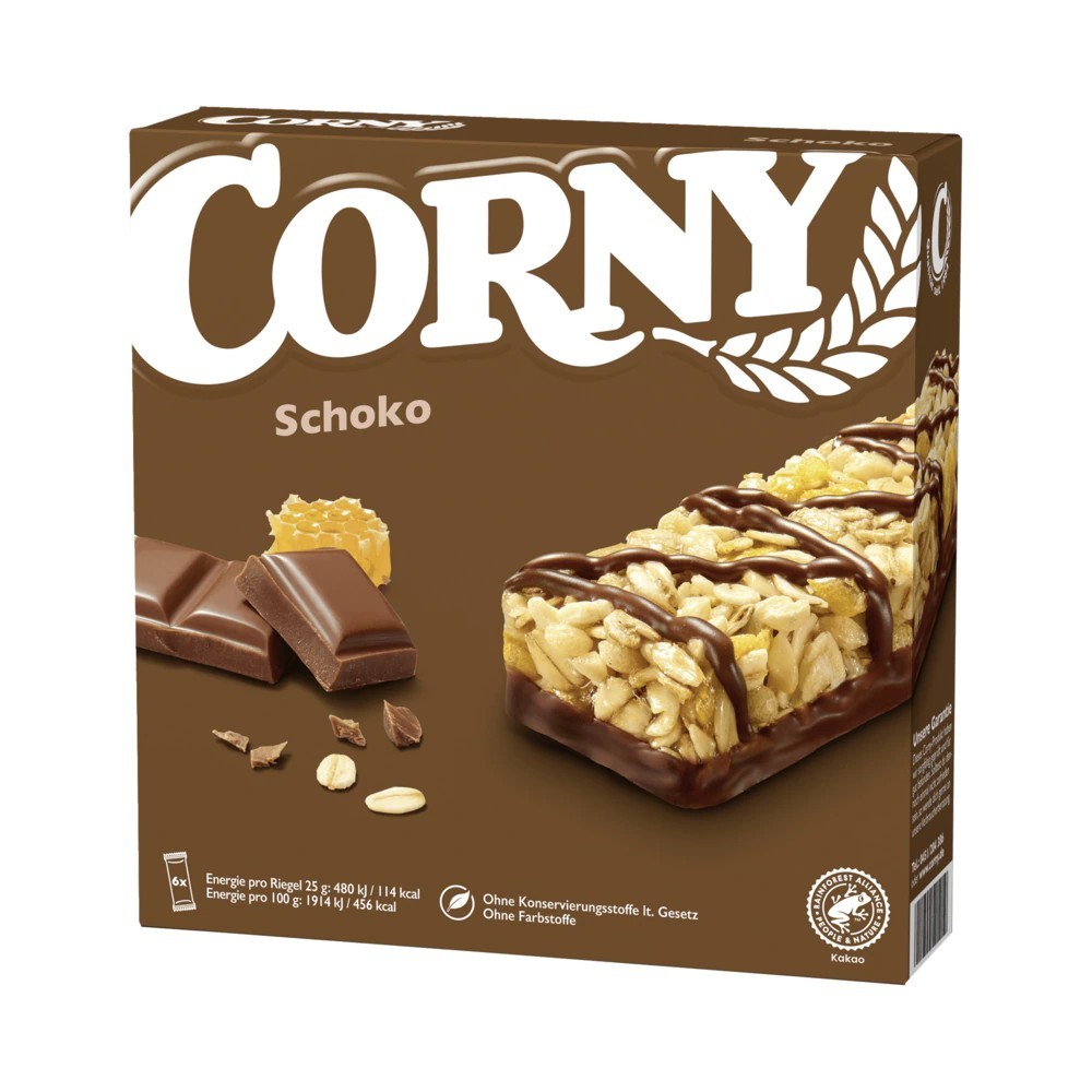 Corny chocolate 6x25g