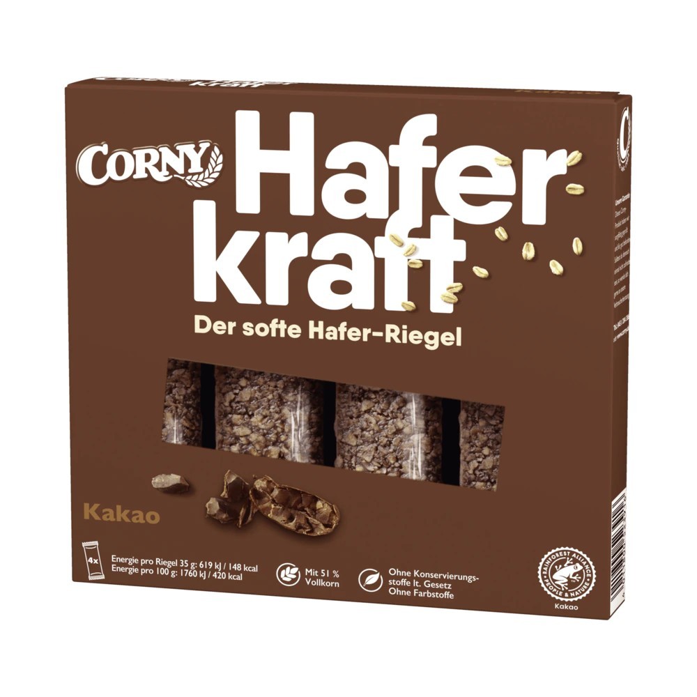 Corny oat power cocoa 4x35g