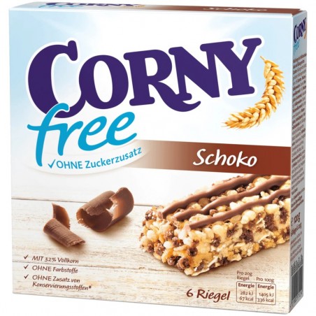 Corny Free Chocolate 6x20g