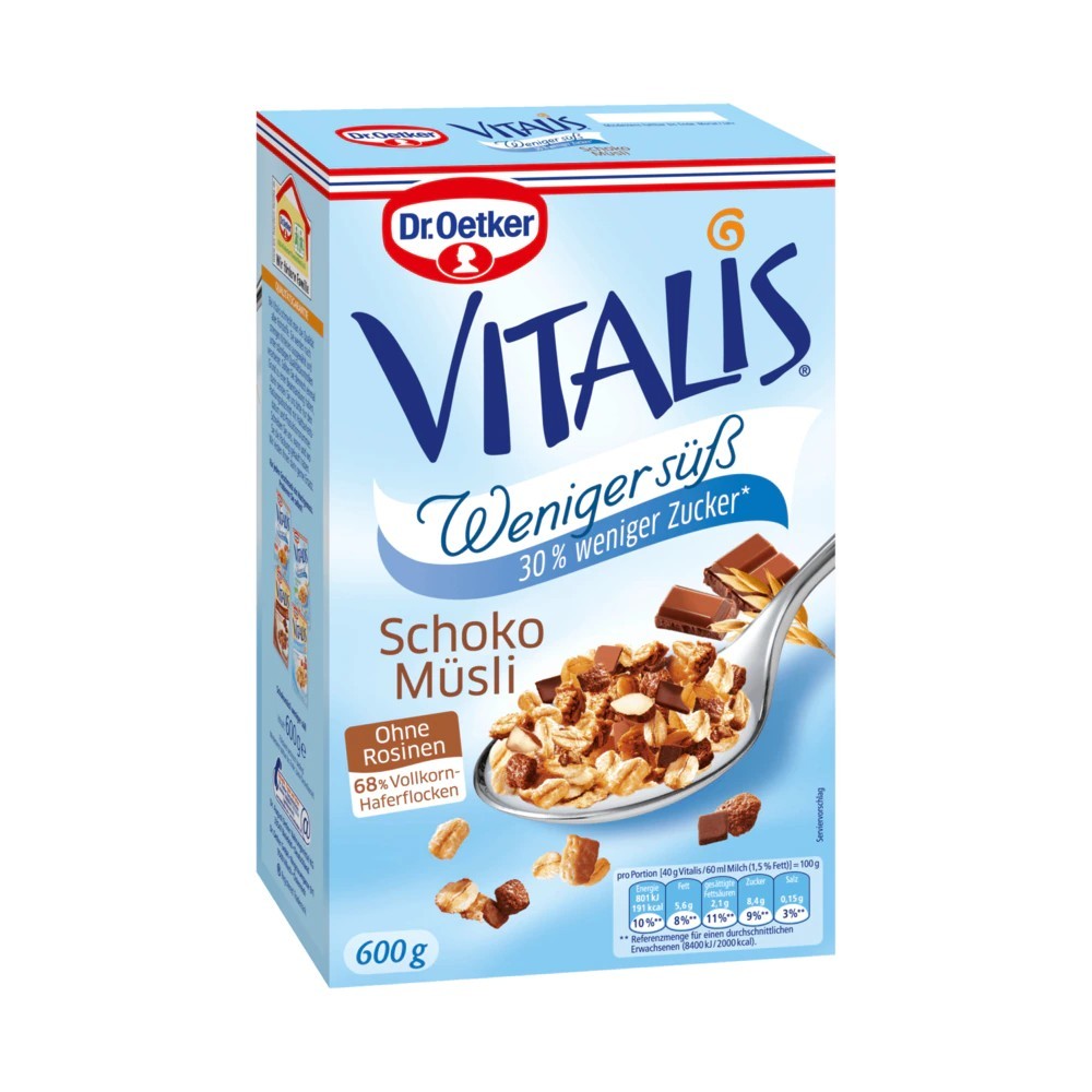 Dr. Oetker chocolate muesli 600g