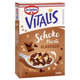 Dr. Oetker Vitalis chocolate muesli storage pack 1.5kg