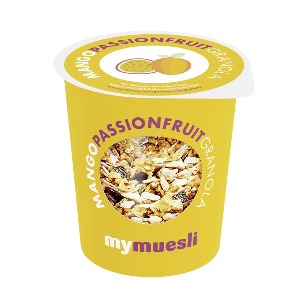 Mymuesli Organic Mango Passionfruit Granola 85g