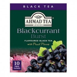 Ahmad Tea Blackcurrant Burst | 10 aluminum bags