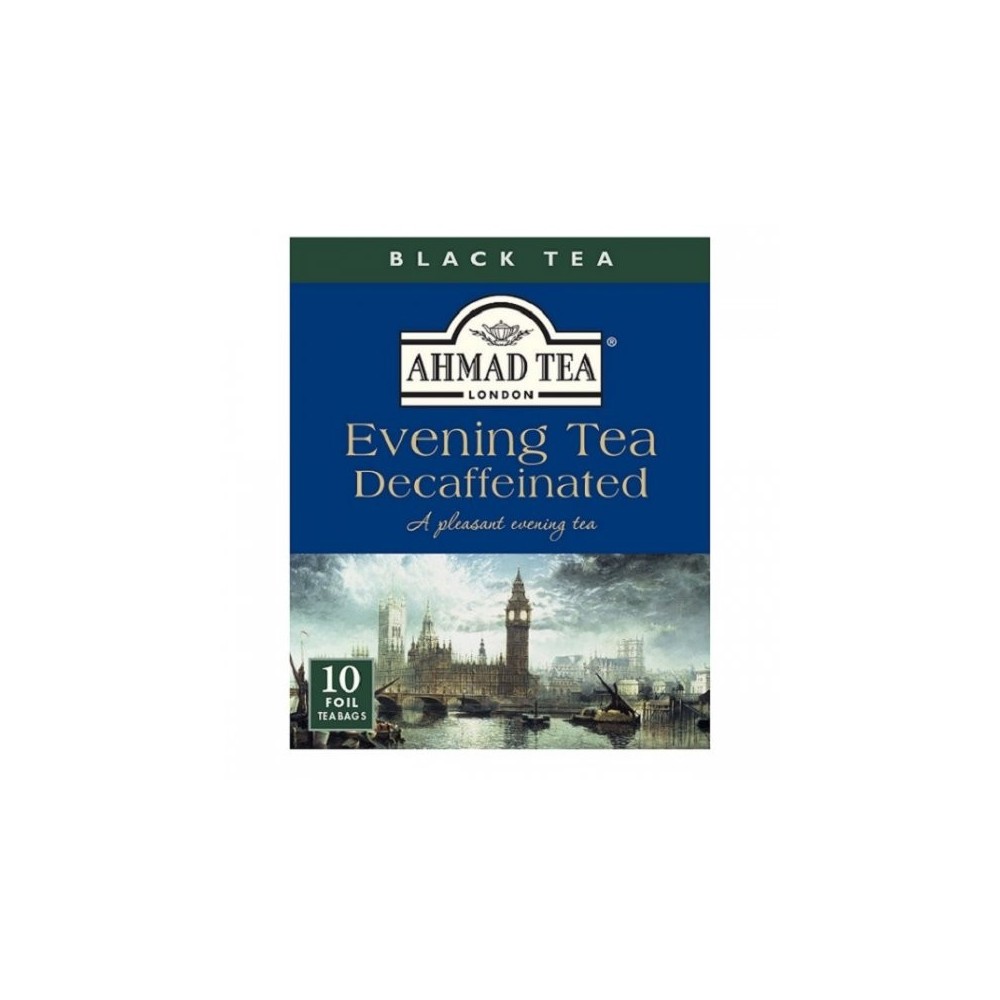 Ahmad Tea Evening Tea Decaffeinated | 10 aluminum bags