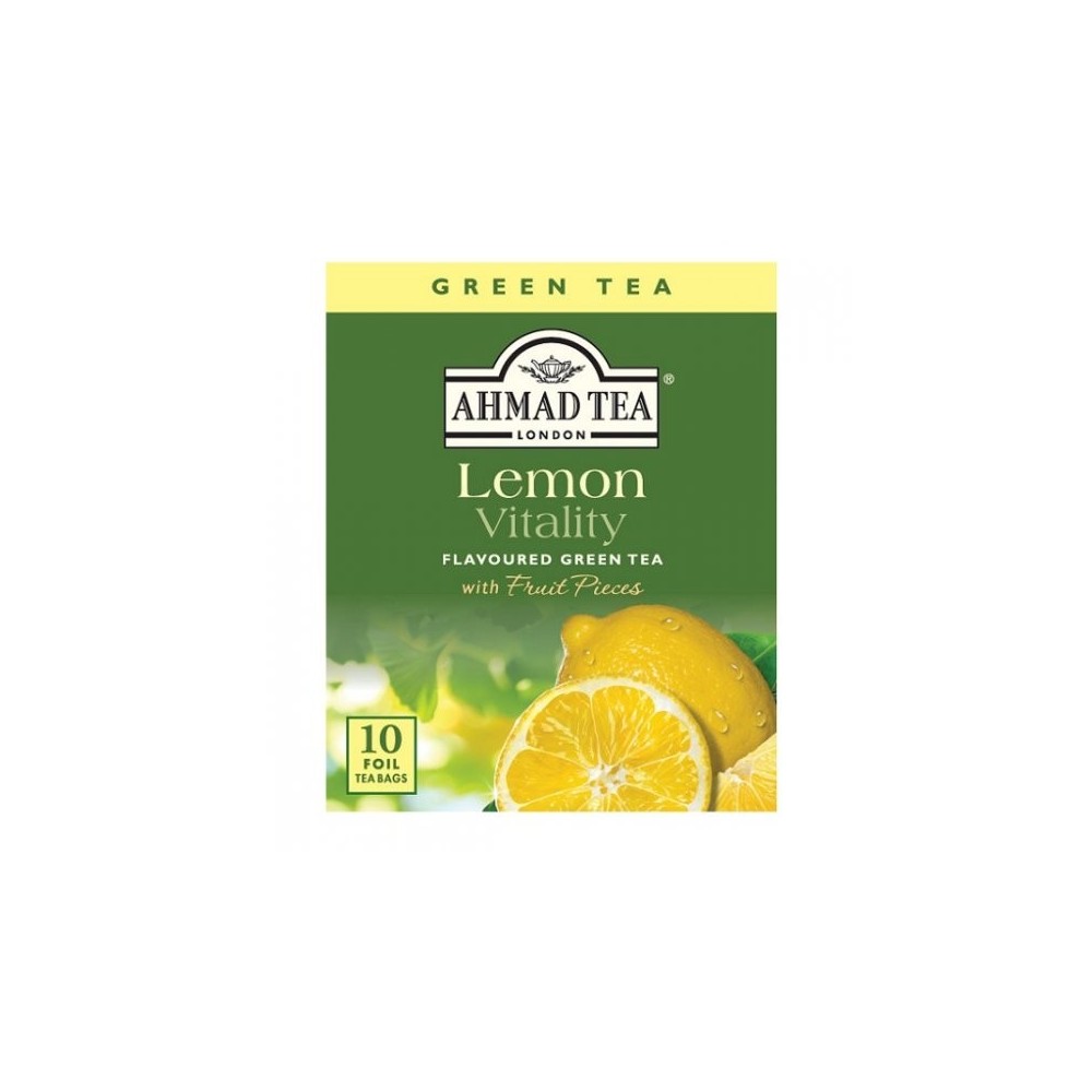 Ahmad Tea Lemon Vitality | 10 aluminum bags