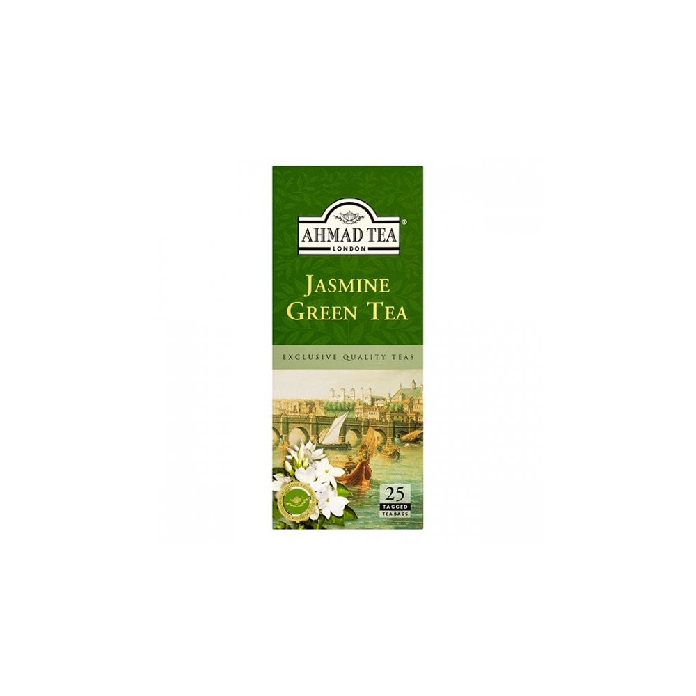 Ahmad Tea Jasmine Green Tea | 25 bags (with harness)